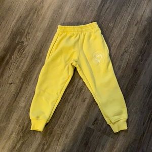3T joggers yellow warm soft
